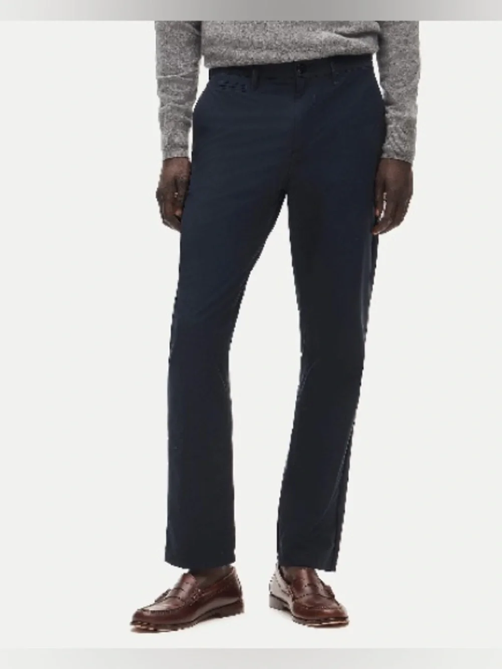 J. Crew Men’s 770 Straight-fit tech pant Navy Size 34/34 NWT #AW006
